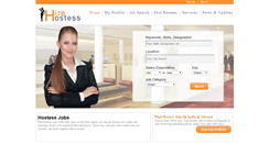 Desktop Screenshot of hirehostess.com